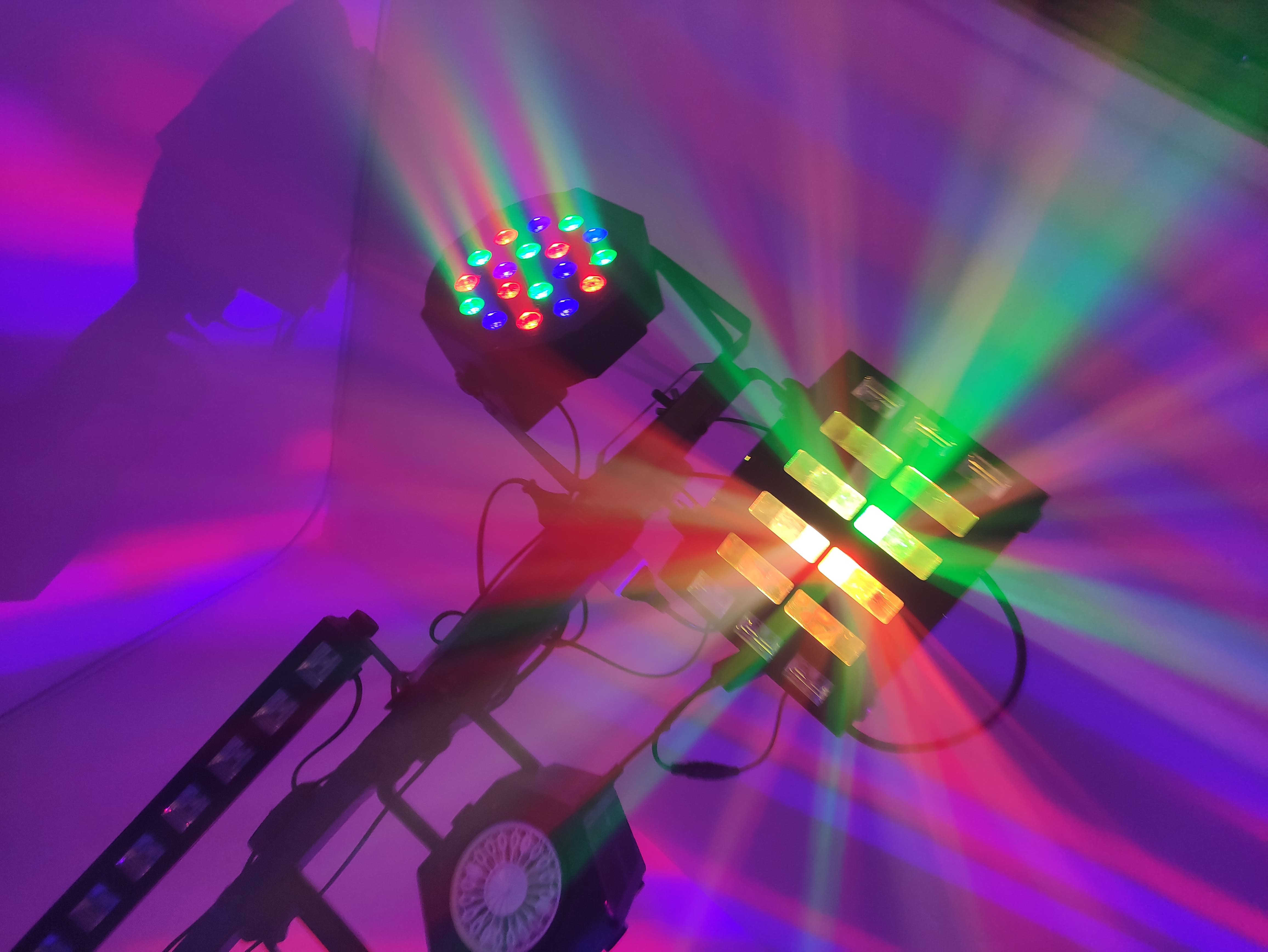 luces para fiesta